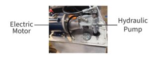 spray foam machine drive motor