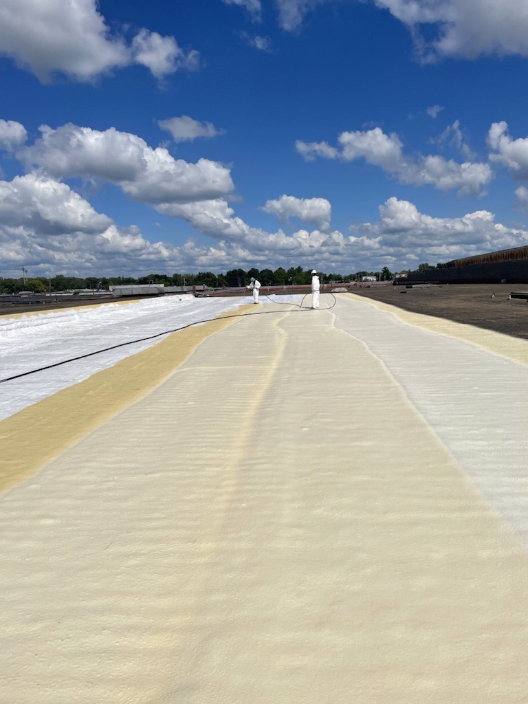 closed cell spray foam roofing